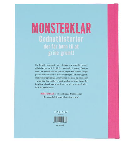 Forlaget Carlsen Book - Monster Ready - Bedtime Stories - Danish