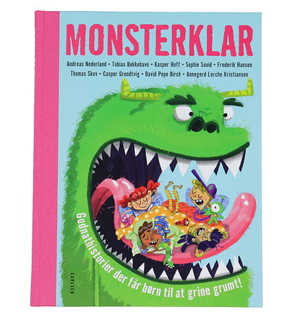 Forlaget Carlsen Book - Monster Ready - Bedtime Stories - Danish
