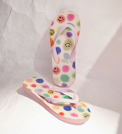 Molo Flip Flops - Zeppo - Painted Dots