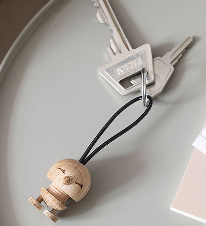 Hoptimist Lyklakippa Bimble - 3 cm - Raw Oak
