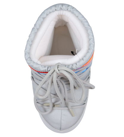 Moon Boot Kuldastígvél - Tákn lágt Rainbow - Jökull Grey