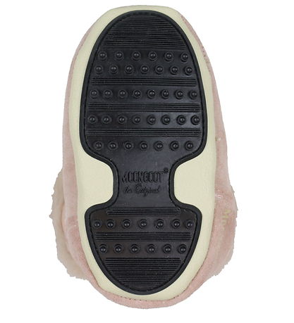 Moon Boot Kuldastígvél - Barnarúm Suede - Pale Pink
