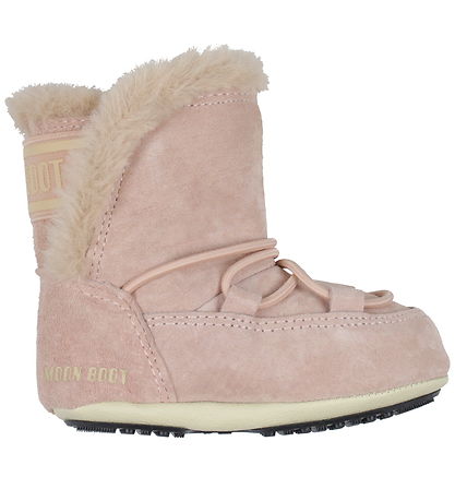 Moon Boot Winter Boots - Crib Suede - Pale Pink