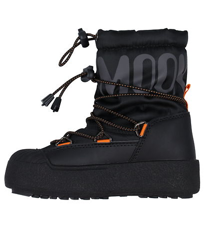 Moon Boot Winter Boots - JTrack Polar - Black/Orange