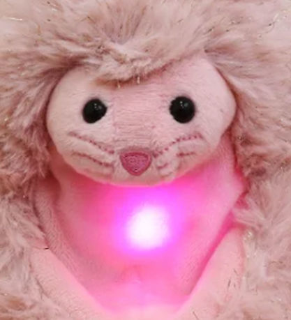 Curlimals Soft Toy w. Sound and Movement - 14 cm - Glow Seal