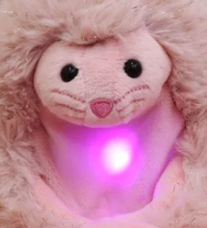 Curlimals Soft Toy w. Sound and Movement - 14 cm - Glow Seal