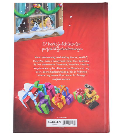 Forlaget Carlsen Buch - 5 Minuten I Weihnachten - Disney - Dänis
