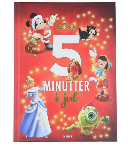 Forlaget Carlsen Buch - 5 Minuten I Weihnachten - Disney - Dänis