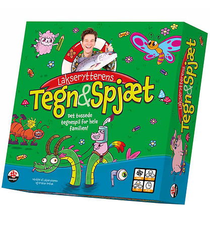 Danspil Board Game - Lakserytterens Tegn & Spjæt