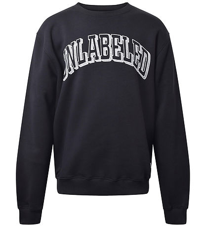 Hound Sweatshirt - Crew Neck - Schwarz m. Print
