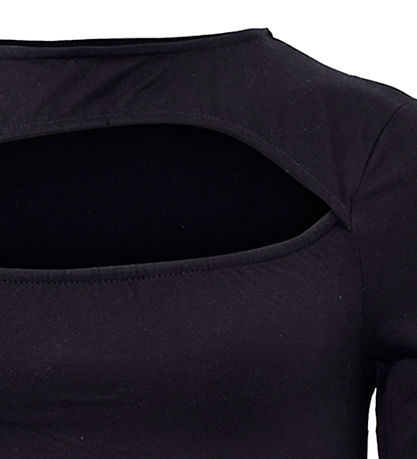 Hound Bluse - Ausschnitt Top - Black