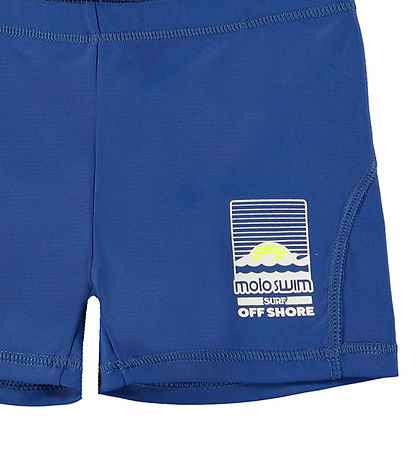 Molo Swim Trunks - UV50+ - Norton Solid - Reef Blue