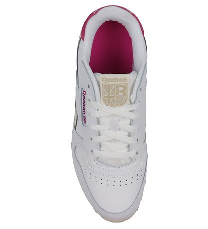 Reebok Schuhe - Classic Leather - Laufen - Wei/Pink