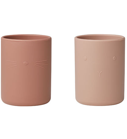Liewood Becher - Silikon - Ethan - 2er-Pack - Rose Mix