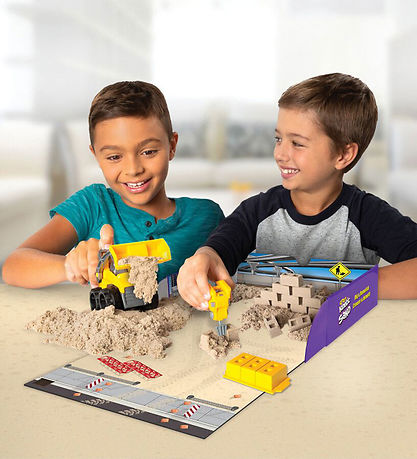 Kinetic Sand Strand sett - Grafa og rífa - 454 g