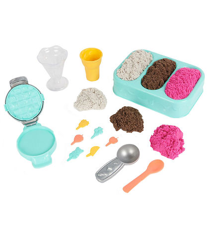 Kinetic Sand Strandset - Ice Cream Godsaker - 454 g