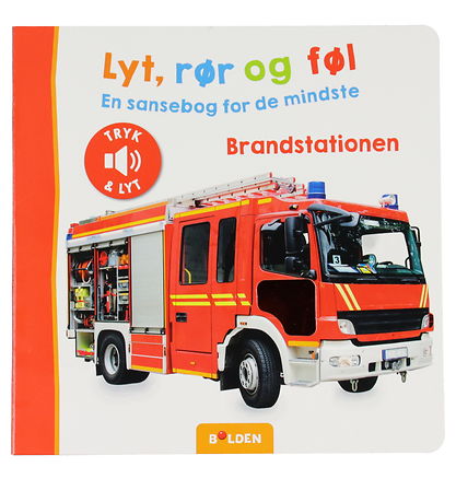 Forlaget Bolden Book w. Sound - Listen, Touch & Feel - Fire Stat