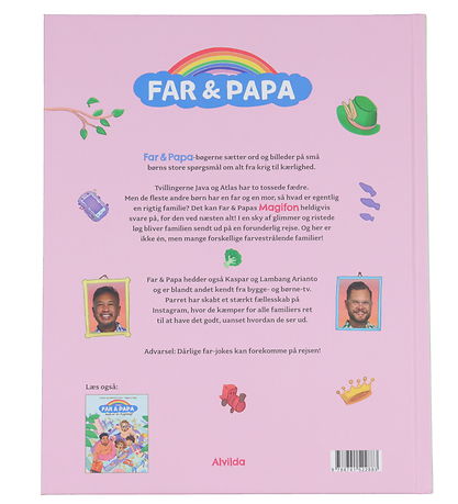 Alvilda Boek - Vader & Papa - Wat is een gezin? - Deens