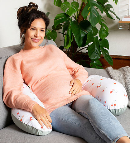 Grossesse/Coussin d'Allaitement Doomoo - 180 cm - Buddy - Cerise