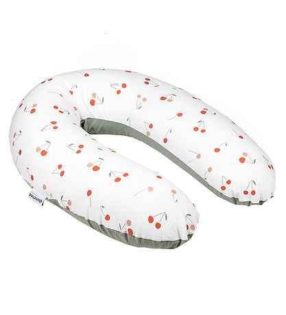 Grossesse/Coussin d'Allaitement Doomoo - 180 cm - Buddy - Cerise