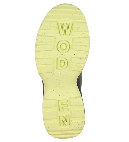 Woden Rubber Boots - Card - Siri - Dark Olive/Pale Lime