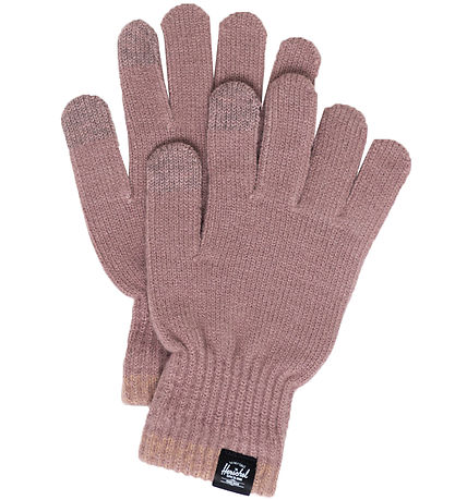 Herschel Hanskar - Prjónað - Classic+ Stripe - Ash Rose