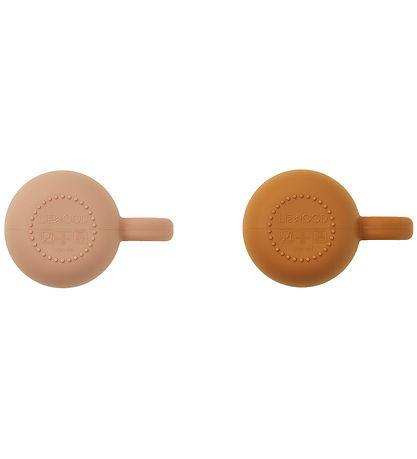 Liewood Becher - Silikon - 2er-Pack - Merce - Mustard/Dark Rose 
