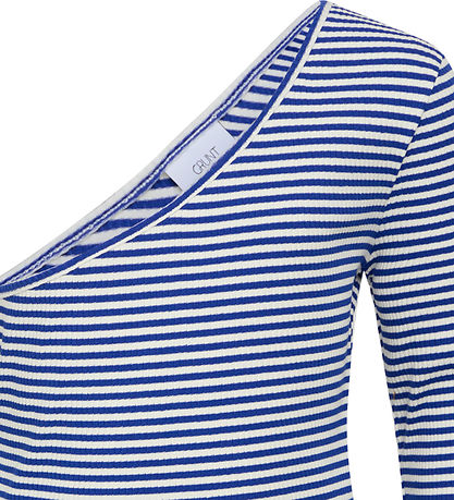Grunt Blouse - Rib - Temper - Blue/White Striped