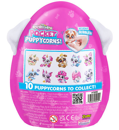 Rainbocorns Toys - 5 Parts - Pocket Puppycorns