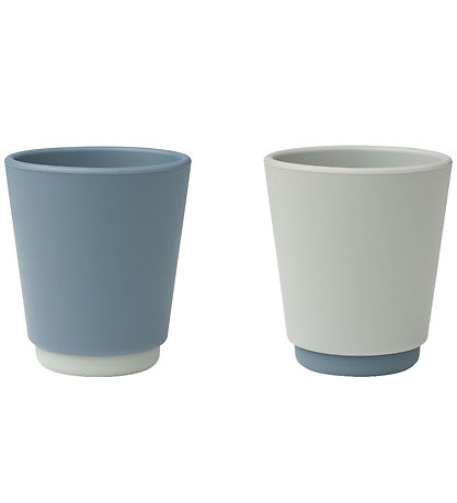 Liewood Becher - Silikon - 2er-Pack - Rachel - Blue Mix