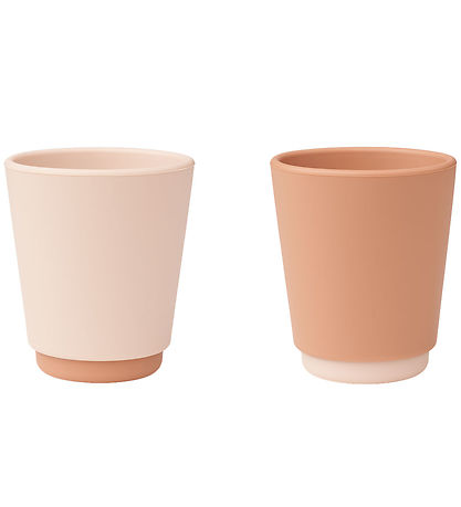Liewood Becher - Silikon - 2er-Pack - Rachel - Rose Mix