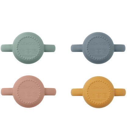 Liewood Cups - Silicone - 4-Pack - Gene - Rabbit Multi Mix