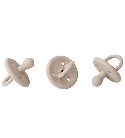 Liewood Pacifiers - Silicone - 3-Pack - Size 2 - Paula - Sandy