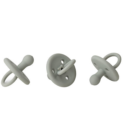 Liewood Pacifiers - Silicone - 3-Pack - Size 2 - Paula - Dove Bl