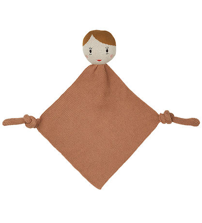 Liewood Snuttefilt - Stickad - Alfie - Docka/Toscana Rose Multi 