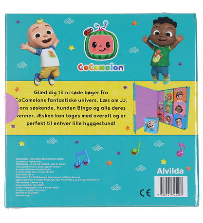 Alvilda Books - CoComelon - Min Large Box With Small Books - 9 p