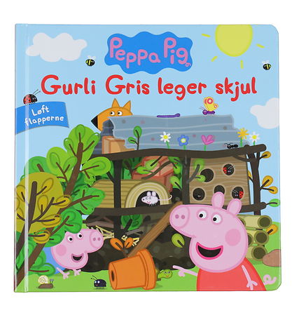 Alvilda Picture Book w. Flapper - Peppa Pig Plays Hide - Lift Fl