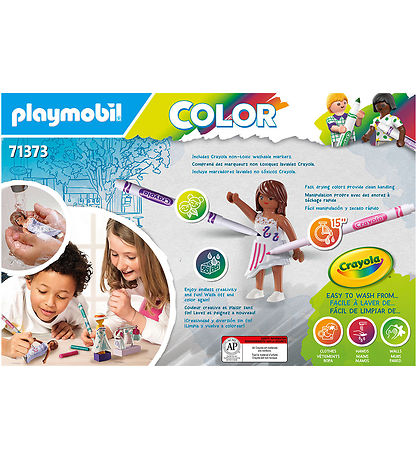 Couleur Playmobil - Ensemble de création de mode - 71373 - 45 Pa