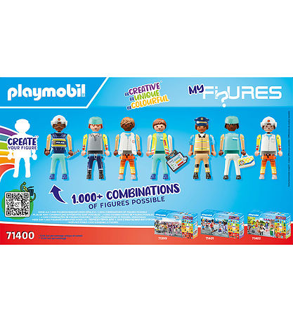 Playmobil City Action - My Figuren: Redding - 71400 - 59 Onderde