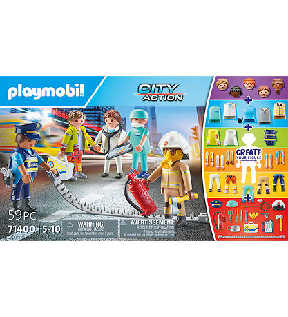 Playmobil City Action - My Figuren: Redding - 71400 - 59 Onderde