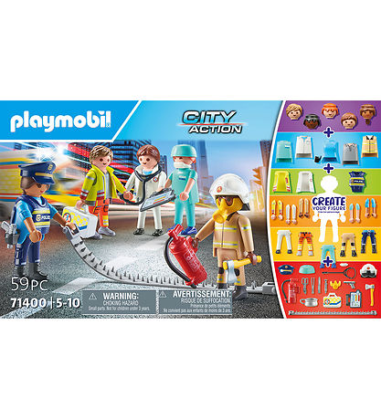 Playmobil City Action - My Figures: Rescue - 71400 - 59 Partar