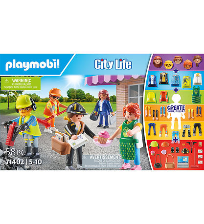 Playmobil City Life - My Figures: City Life - 71402 - 58 Partar