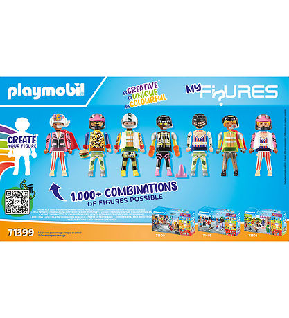 Playmobil Stunt show - My Figures: Stunt show - 71399 - 74 Parts