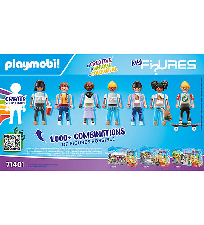 Playmobil City Life - My Figuren: Mode - 71401 - 54 Teile