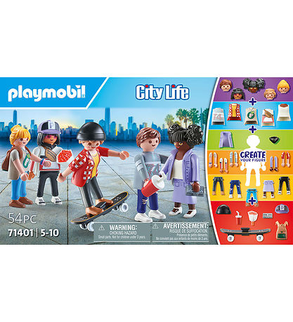 Playmobil City Life - My Figures: Fashion - 71401 - 54 Parts