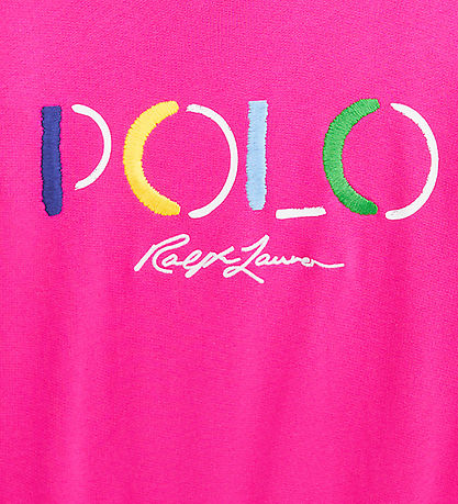 Polo Ralph Lauren Sweatshirt - Rosa m. Tryck