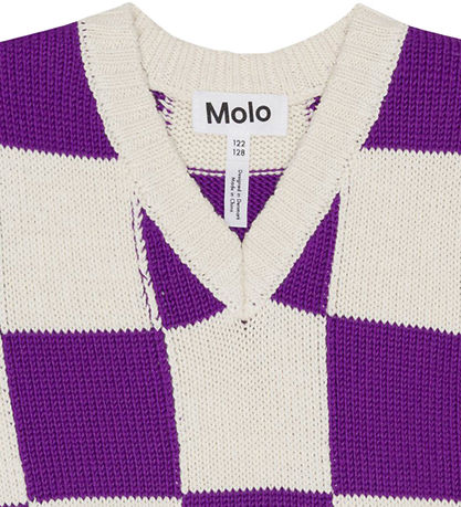 Molo Weste - Strick - Gitta - Purple Shell Überprüfen