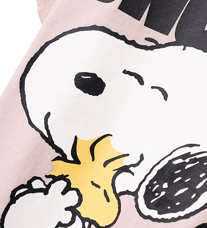 Name It T-shirt - Noos - Snoopy - NkfNanni - Sepia Rose m. Tryck