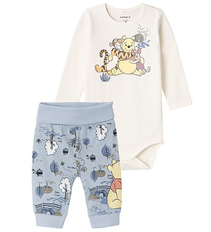 Name It Bodysuit - Body/Byxor - Nalle Puh - NbmDreni - Jet Stre