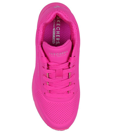 Skechers Shoe Uno Gen 1 Neon Glow Hot Pink KW GR